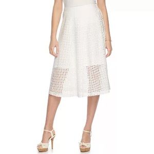 Eyelet Skirt